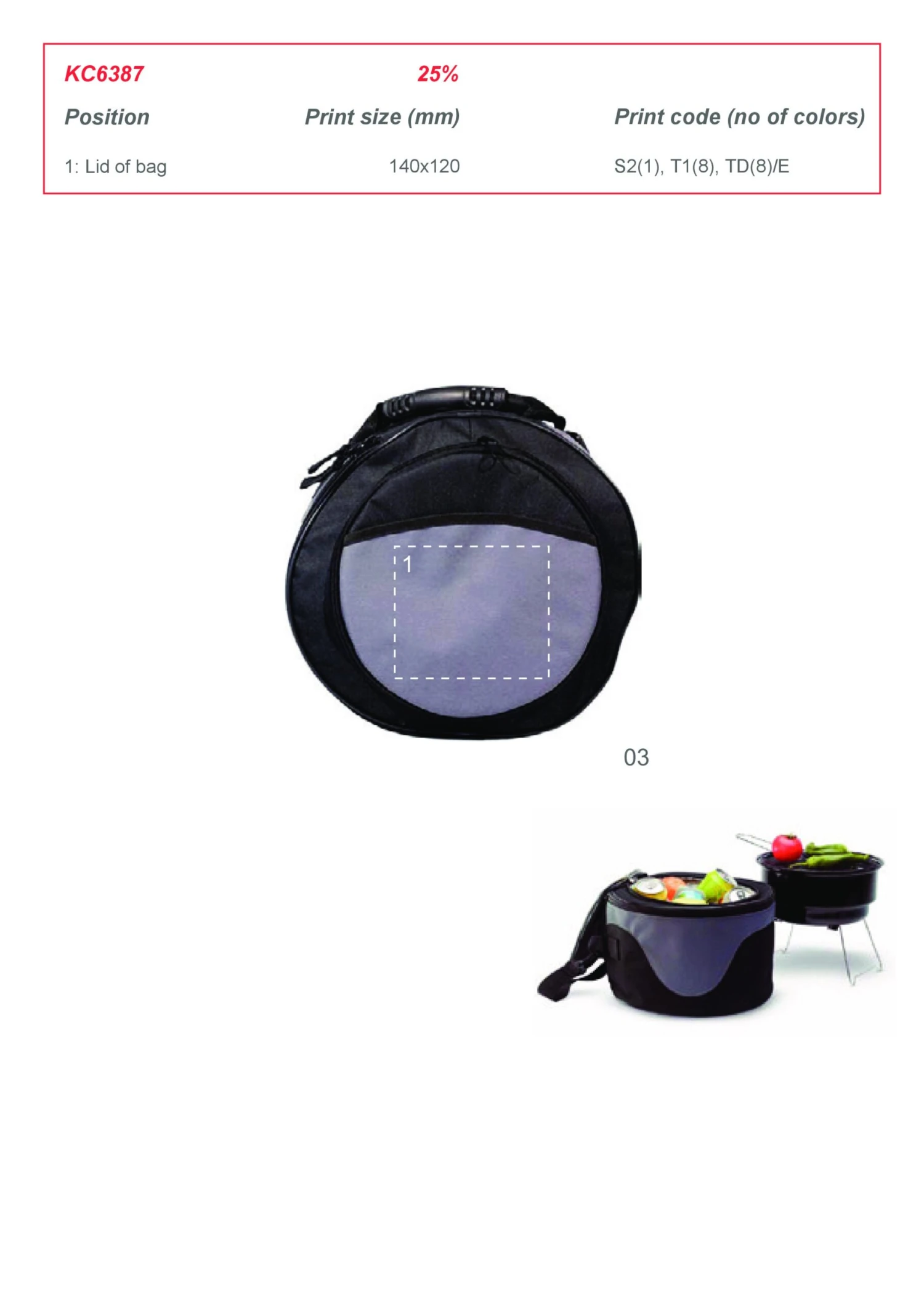 BBQ Kühltasche DONAU 4 BBQ Kühltasche DONAU – Bild 4