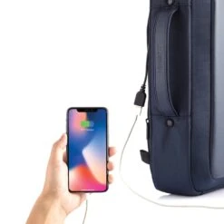 XD Design Bobby Bizz Anti-Diebstahl Rucksack & Aktentasche, Blau -Leben Bedarfs Verkauf Werbeartikel Bobby Bizz Anti Diebstahl Rucksack and Aktentasche blau 882507228 6