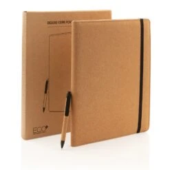 Deluxe Kork Portfolio A4 Mit Stift -Leben Bedarfs Verkauf Werbeartikel Deluxe Kork Portfolio A4 mit Stift 882517380 7