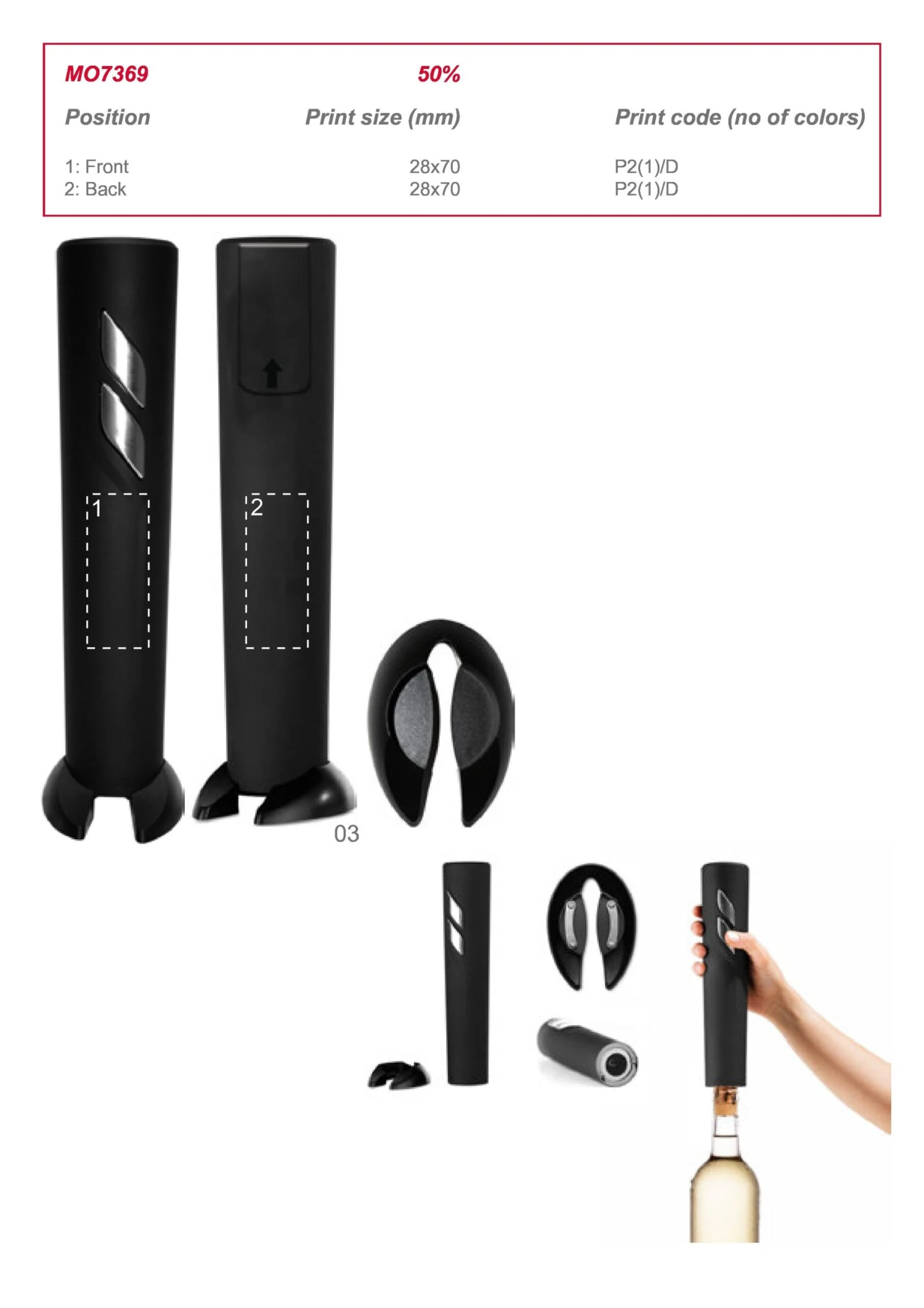 Elektrischer Flaschenöffner FASTOP 18 Elektrischer Flaschenöffner FASTOP – Bild 18