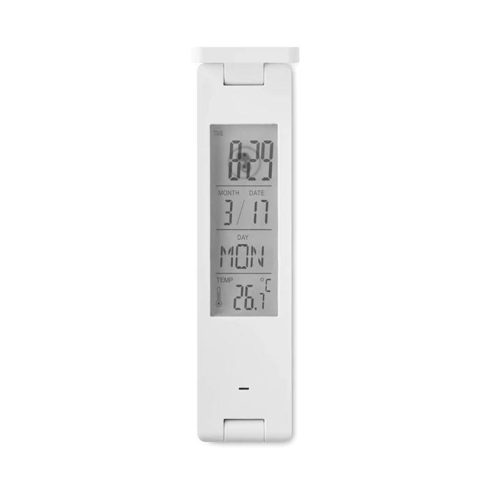 Faltbare Tischleuchte Mit Uhr ZETA 11 Faltbare Tischleuchte Mit Uhr ZETA – Bild 11