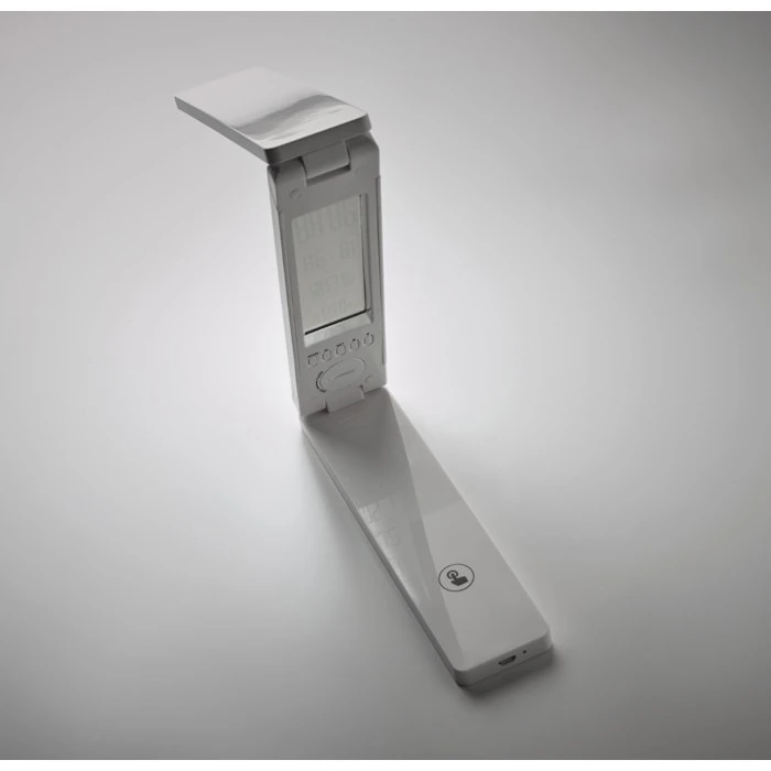 Faltbare Tischleuchte Mit Uhr ZETA 15 Faltbare Tischleuchte Mit Uhr ZETA – Bild 15