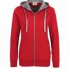 HAKRO No.255 Damen-Kapuzenjacke Bonded