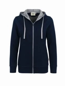 HAKRO No.255 Damen-Kapuzenjacke Bonded -Leben Bedarfs Verkauf Werbeartikel HAKRO No.255 Damen Kapuzenjacke Bonded 393477816