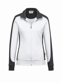 HAKRO No.277 Damen-Sweatjacke Contrast Performance