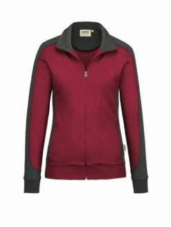 HAKRO No.277 Damen-Sweatjacke Contrast Performance -Leben Bedarfs Verkauf Werbeartikel HAKRO No.277 Damen Sweatjacke Contrast Performance 393478213