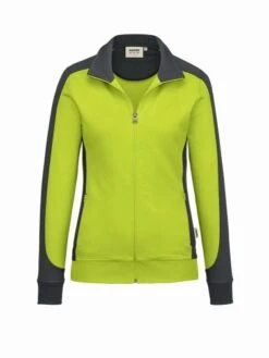 HAKRO No.277 Damen-Sweatjacke Contrast Performance -Leben Bedarfs Verkauf Werbeartikel HAKRO No.277 Damen Sweatjacke Contrast Performance 393478243