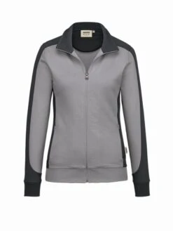 HAKRO No.277 Damen-Sweatjacke Contrast Performance -Leben Bedarfs Verkauf Werbeartikel HAKRO No.277 Damen Sweatjacke Contrast Performance 393478253