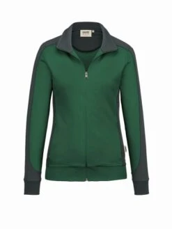 HAKRO No.277 Damen-Sweatjacke Contrast Performance -Leben Bedarfs Verkauf Werbeartikel HAKRO No.277 Damen Sweatjacke Contrast Performance 393478263