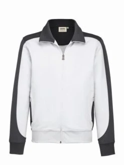 HAKRO No.477 Sweatjacke Contrast Performance