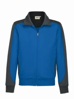 HAKRO No.477 Sweatjacke Contrast Performance -Leben Bedarfs Verkauf Werbeartikel HAKRO No.477 Sweatjacke Contrast Performance 393480039