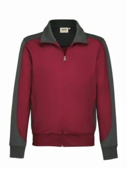 HAKRO No.477 Sweatjacke Contrast Performance -Leben Bedarfs Verkauf Werbeartikel HAKRO No.477 Sweatjacke Contrast Performance 393480049