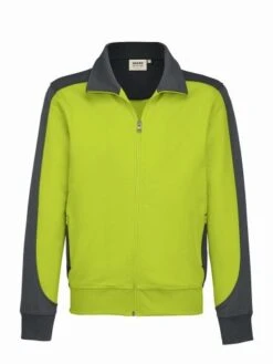 HAKRO No.477 Sweatjacke Contrast Performance -Leben Bedarfs Verkauf Werbeartikel HAKRO No.477 Sweatjacke Contrast Performance 393480079