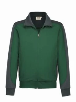 HAKRO No.477 Sweatjacke Contrast Performance -Leben Bedarfs Verkauf Werbeartikel HAKRO No.477 Sweatjacke Contrast Performance 393480099