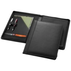 Harvard A4 Ledermappe Mit Reißverschluss