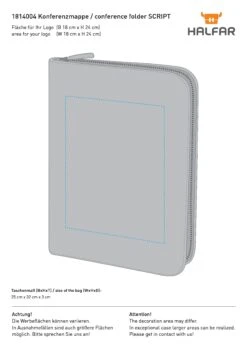 Konferenzmappe SCRIPT -Leben Bedarfs Verkauf Werbeartikel Konferenzmappe SCRIPT 891452362 4