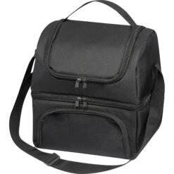 Kühltasche Mit Foodcontainer, Schwarz