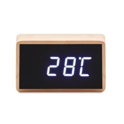 LED Tisch Uhr Bambus MIRI CLOCK -Leben Bedarfs Verkauf Werbeartikel LED Tisch Uhr Bambus MIRI CLOCK 1685516452 3