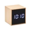 LED Tischuhr Bambus MARA CLOCK