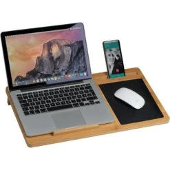 Laptopunterlage Mit Mousepad Und Handyhalter, Beige 5 Laptopunterlage Mit Mousepad Und Handyhalter, Beige -Leben Bedarfs Verkauf Werbeartikel Laptopunterlage mit Mousepad und Handyhalter beige 365.207239 2