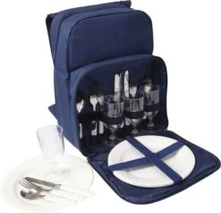 Picknick-Rucksack Bluefield -Leben Bedarfs Verkauf Werbeartikel Picknick Rucksack Bluefield 832427175 4