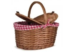 Picknickkorb Aus Weide , Natur