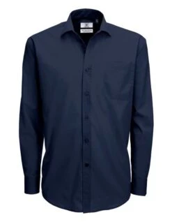 B&C Poplin Shirt Smart Long Sleeve / Men -Leben Bedarfs Verkauf Werbeartikel Poplin Shirt Smart Long Sleeve Men 520397431