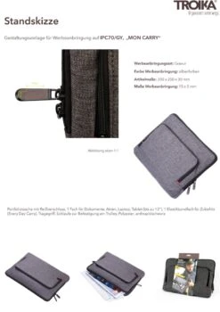 Portfoliotasche MON CARRY -Leben Bedarfs Verkauf Werbeartikel Portfoliotasche MON CARRY 876450644 6