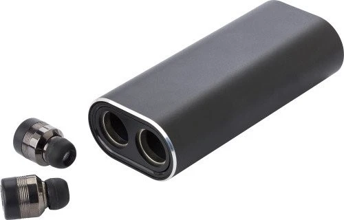 Powerbank Listen Up Mit Zwei Wireless Kopfhörern 5 Powerbank Listen Up Mit Zwei Wireless Kopfhörern – Bild 5