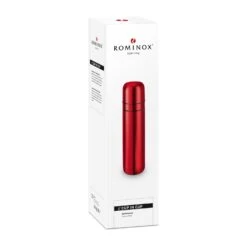 ROMINOX® Isolierkanne // Cup In Cup - Mit 2 Deckeln - Rot -Leben Bedarfs Verkauf Werbeartikel ROMINOXr Isolierkanne Cup in Cup mit 2 Deckeln rot 886533791 3