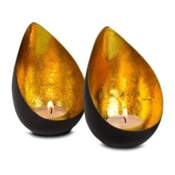 ROMINOX® Teelicht-Set // Drops -Leben Bedarfs Verkauf Werbeartikel ROMINOXr Teelicht Set Drops 886517153 2