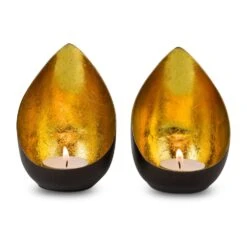 ROMINOX® Teelicht-Set // Drops -Leben Bedarfs Verkauf Werbeartikel ROMINOXr Teelicht Set Drops 886517153 3