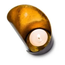 ROMINOX® Teelicht-Set // Waves -Leben Bedarfs Verkauf Werbeartikel ROMINOXr Teelicht Set Waves 886517155 5