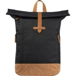 RPET Rucksack Mit Korkboden, Schwarz 5 RPET Rucksack Mit Korkboden, Schwarz -Leben Bedarfs Verkauf Werbeartikel RPET Rucksack mit Korkboden schwarz 365.207351 2