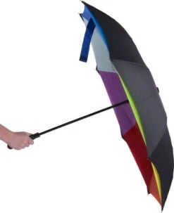 Reversibler Automatikschirm Arc Aus Pongee -Leben Bedarfs Verkauf Werbeartikel Reversibler Automatikschirm Arc aus Pongee 832502892 4