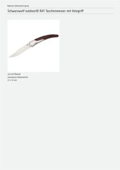 Schwarzwolf Outdoor® RAY Taschenmesser 5 Schwarzwolf Outdoor® RAY Taschenmesser -Leben Bedarfs Verkauf Werbeartikel Schwarzwolf outdoorr RAY Taschenmesser 9182467264 2