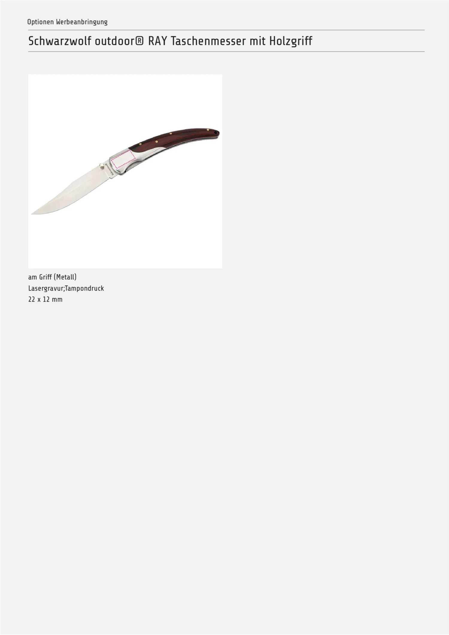 Schwarzwolf Outdoor® RAY Taschenmesser 3 Schwarzwolf Outdoor® RAY Taschenmesser – Bild 3