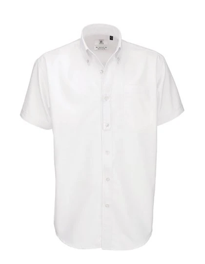 B&C Shirt Oxford Short Sleeve /Men 5 B&C Shirt Oxford Short Sleeve /Men – Bild 5