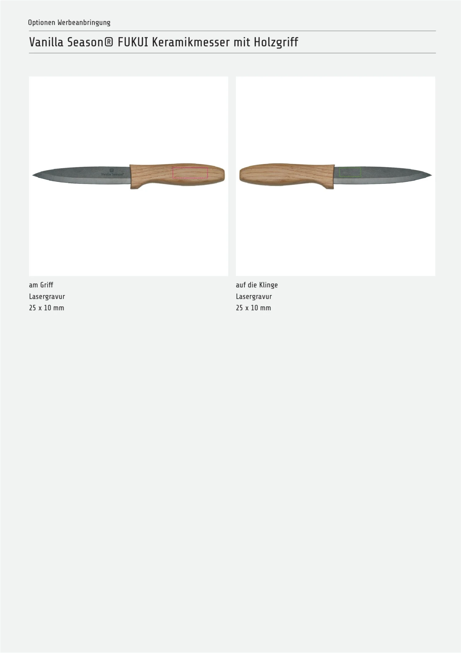 Vanilla Season® FUKUI Keramikmesser 5 Vanilla Season® FUKUI Keramikmesser – Bild 5