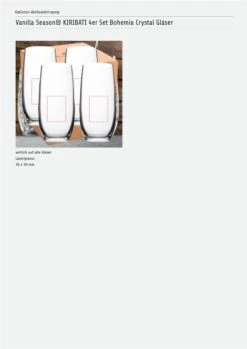 Vanilla Season® KIRIBATI Gläser-Set -Leben Bedarfs Verkauf Werbeartikel Vanilla Seasonr KIRIBATI Glaser Set 9182467283 2