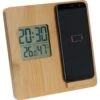 Wetterstation Aus Bambus, Beige